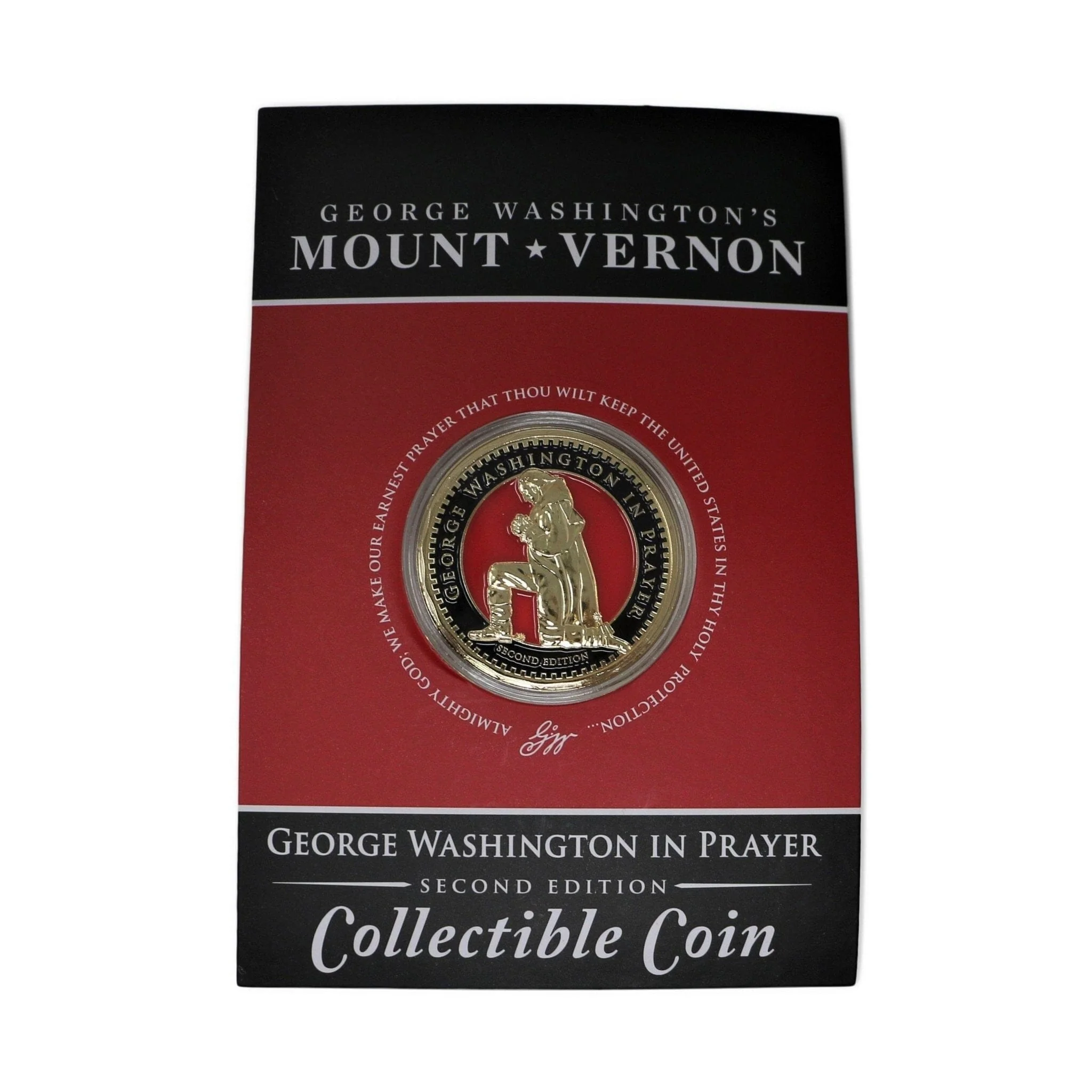 GW in Prayer Challenge Coin - Second Edition - Image 3