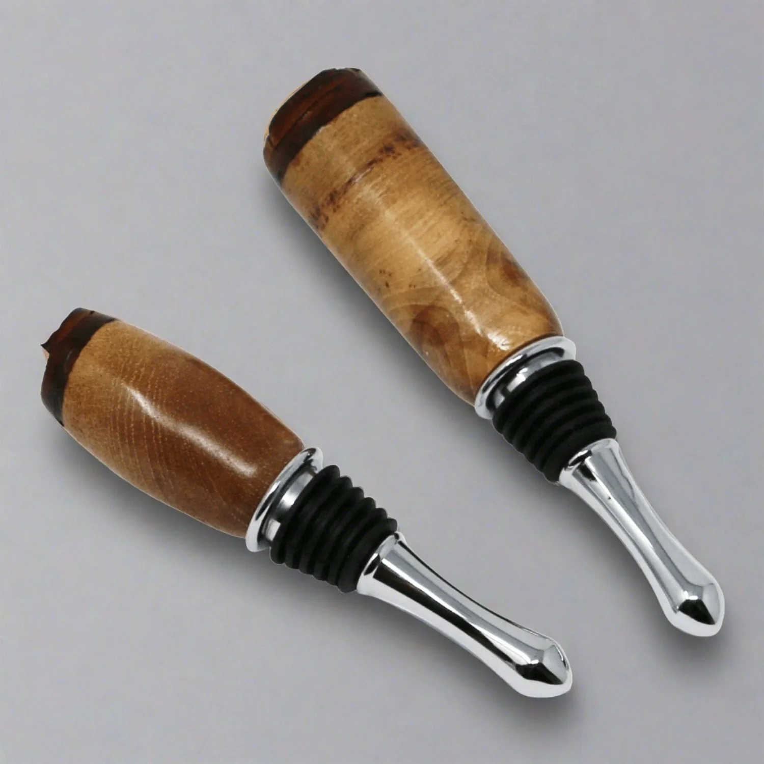 Historic Raw-Edged Wood Bottle Stopper - Wine Stopper - Image 4