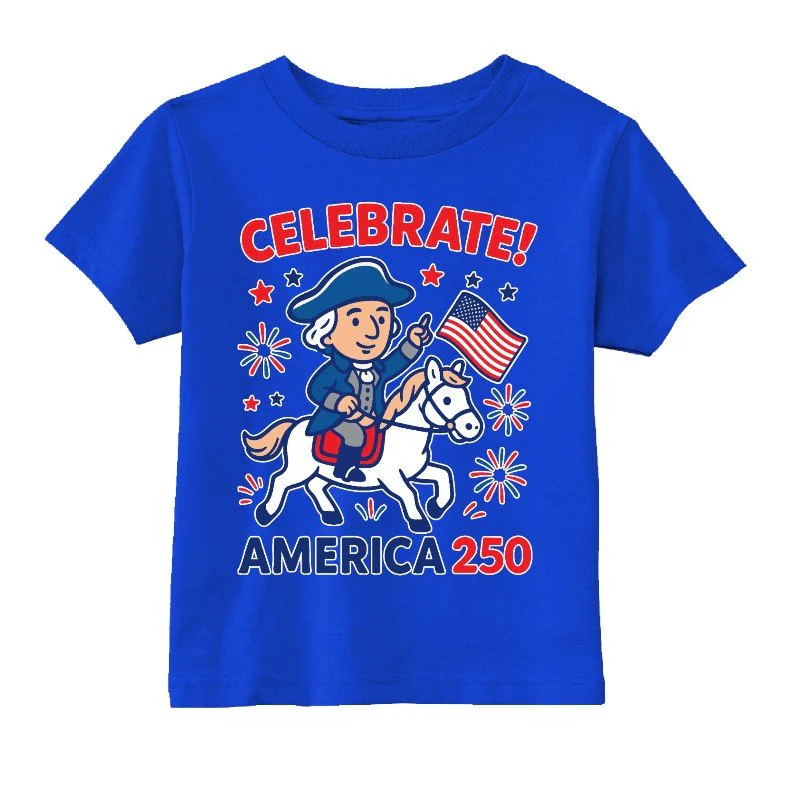 Celebrate America 250 Toddler T-Shirt - Image 3