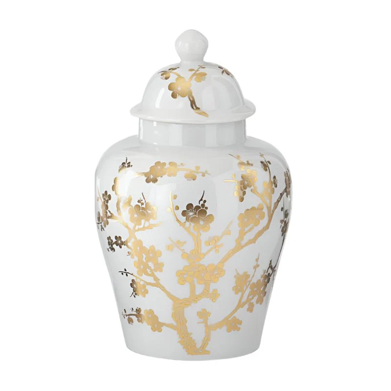 Cherry Blossom Ginger Jars - Two Sizes - Image 3