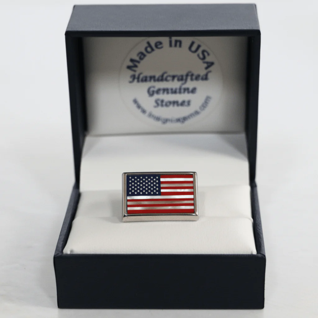American Flag Lapel Pin - Image 2