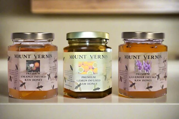 Mount Vernon Lemon Infused Raw Honey - Image 6