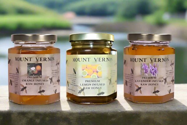 Mount Vernon Lemon Infused Raw Honey - Image 7