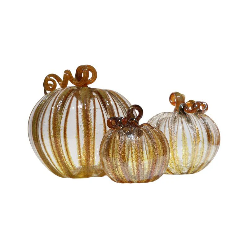 Luke Adams Cinnamon Sugar Glass Pumpkins- Assorted Sizes - Image 6