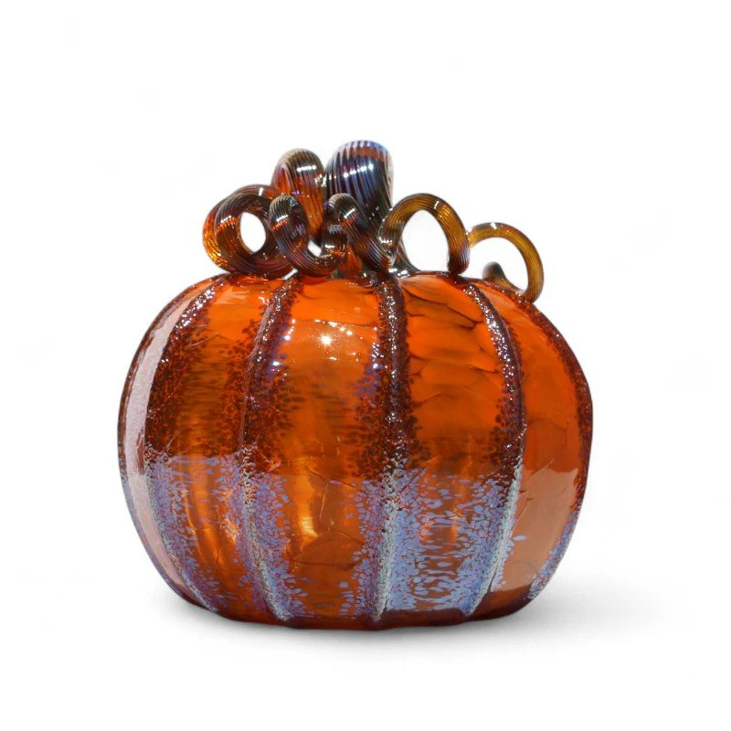 Luke Adams Maple Glaze Glass Pumpkins- Assorted Sizes - Image 5