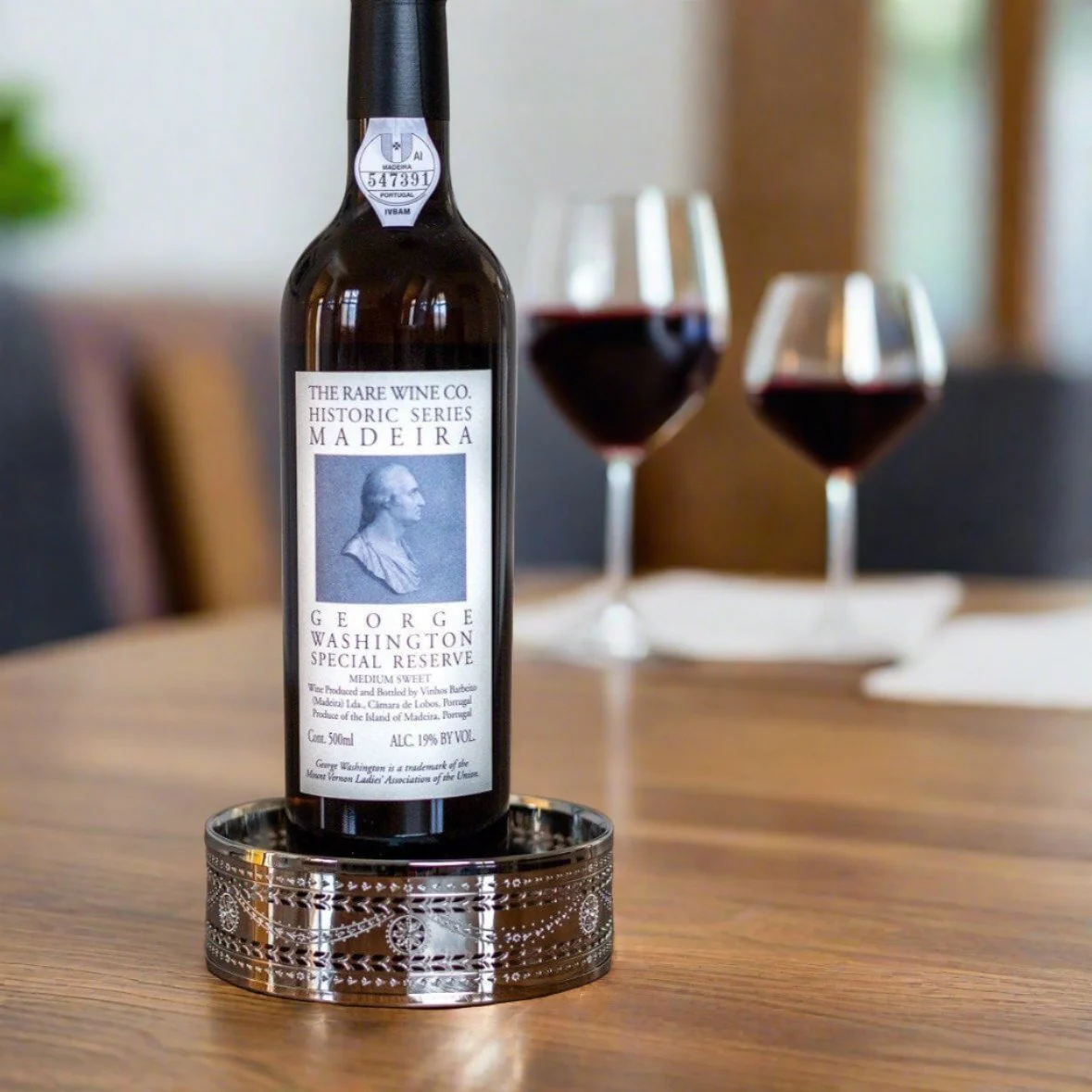 Martha Washington Wine Coaster - Image 3