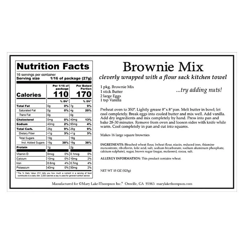 Mount Vernon Brownie Mix - Image 3