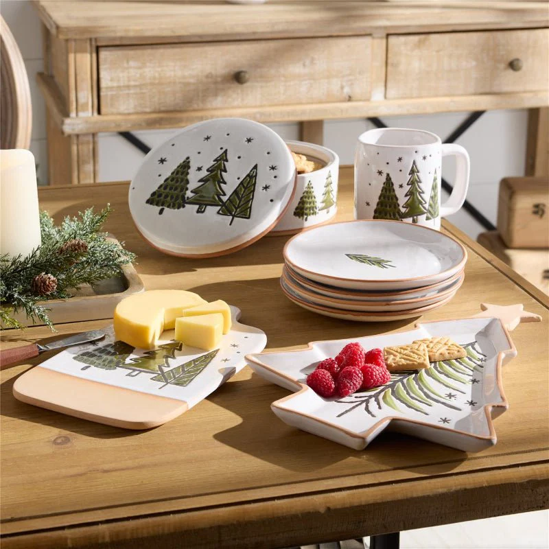 Ceramic Christmas Tree Tray - Image 2
