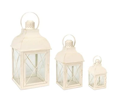 Cream Lanterns- Assorted sizes - Image 2