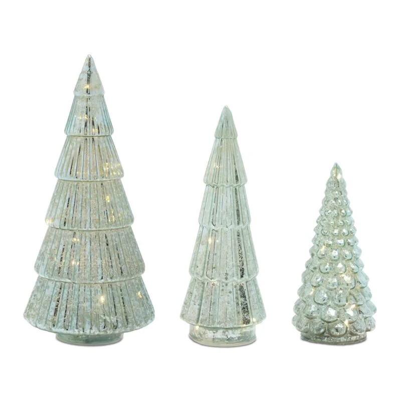 LED Glass Tree- Assorted Sizes - Image 3