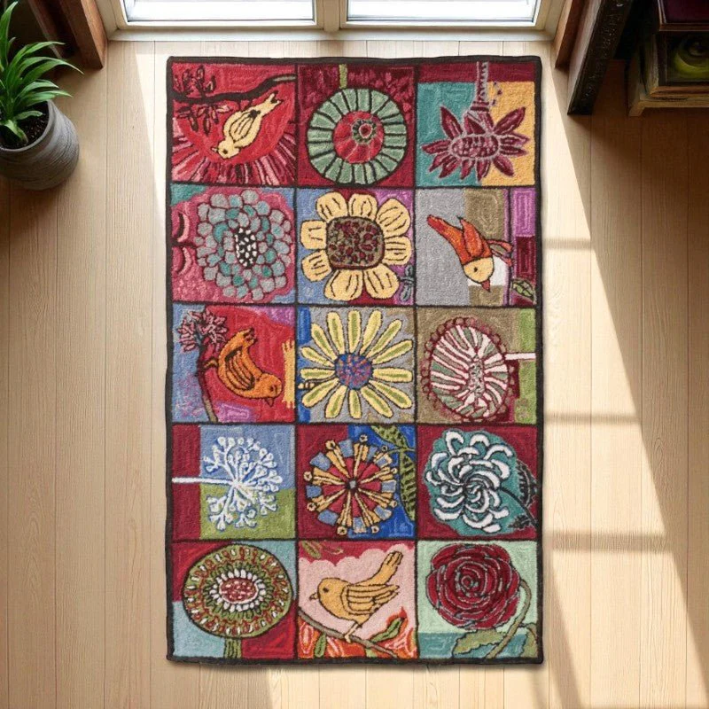 Bloomer Birds Rugs - By Michaelian Home - Image 2