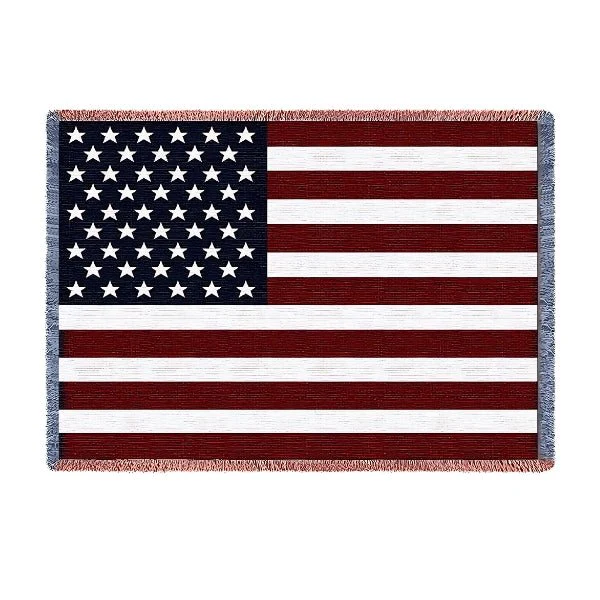 Mini American Flag Throw - Image 3