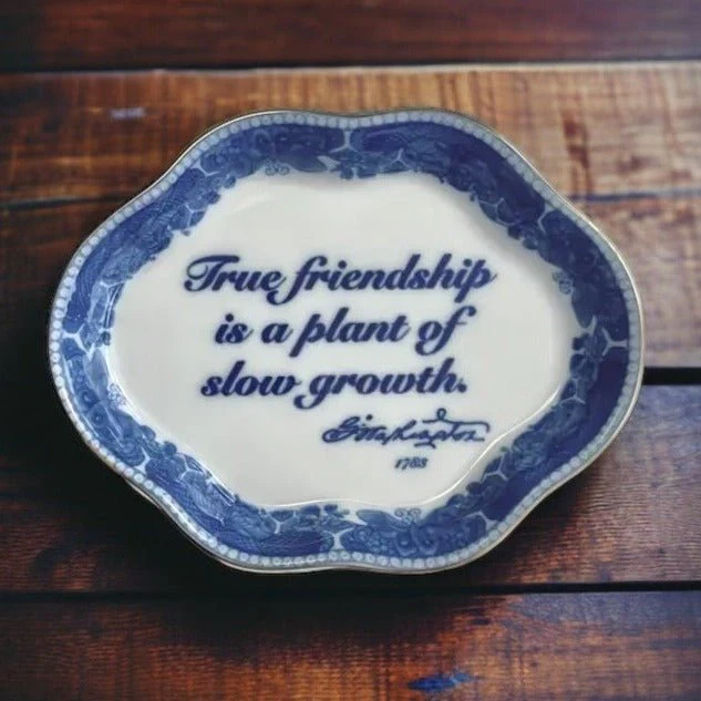 Mottahedeh Friendship Decorative Dish - Image 3