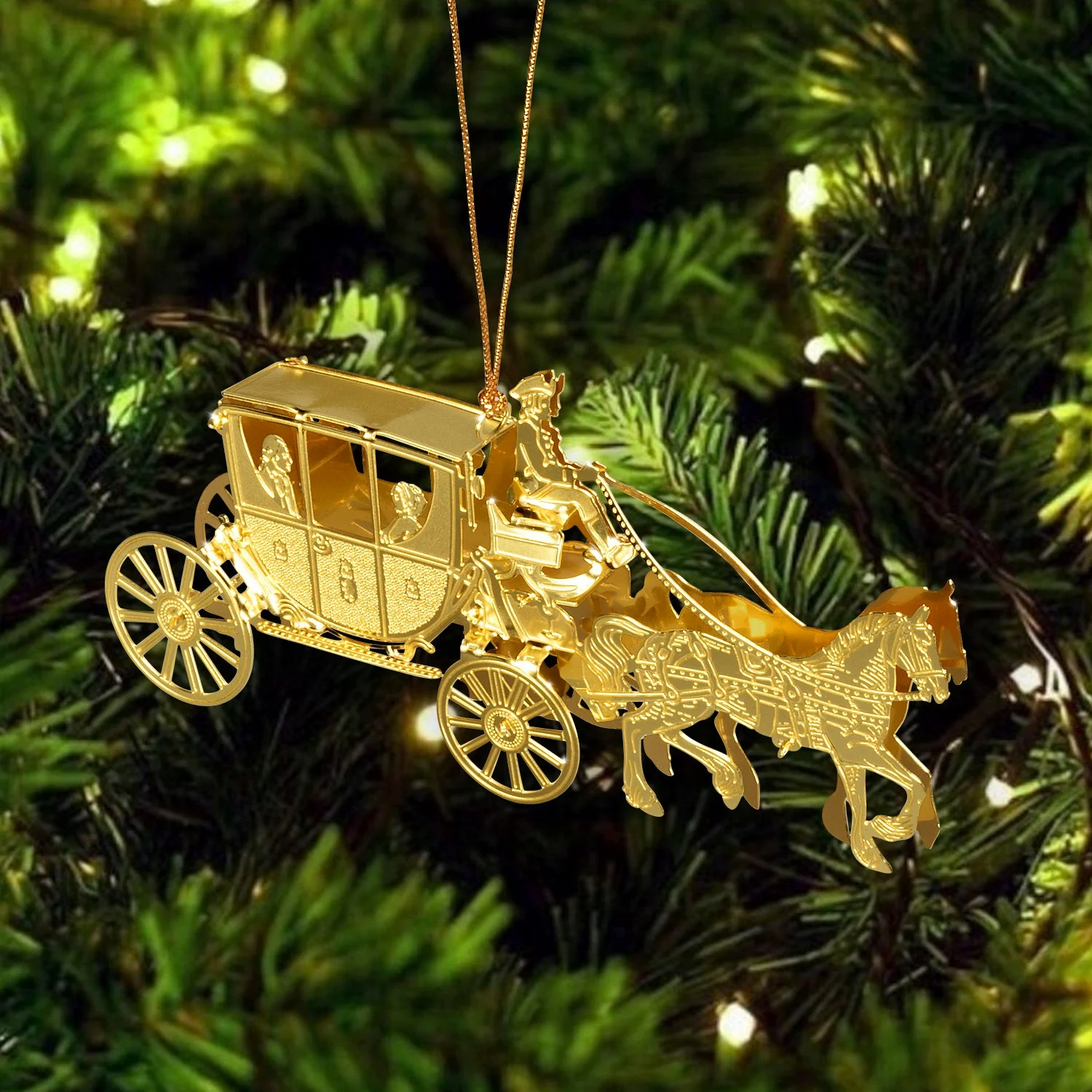 Mount Vernon Carriage Ornament