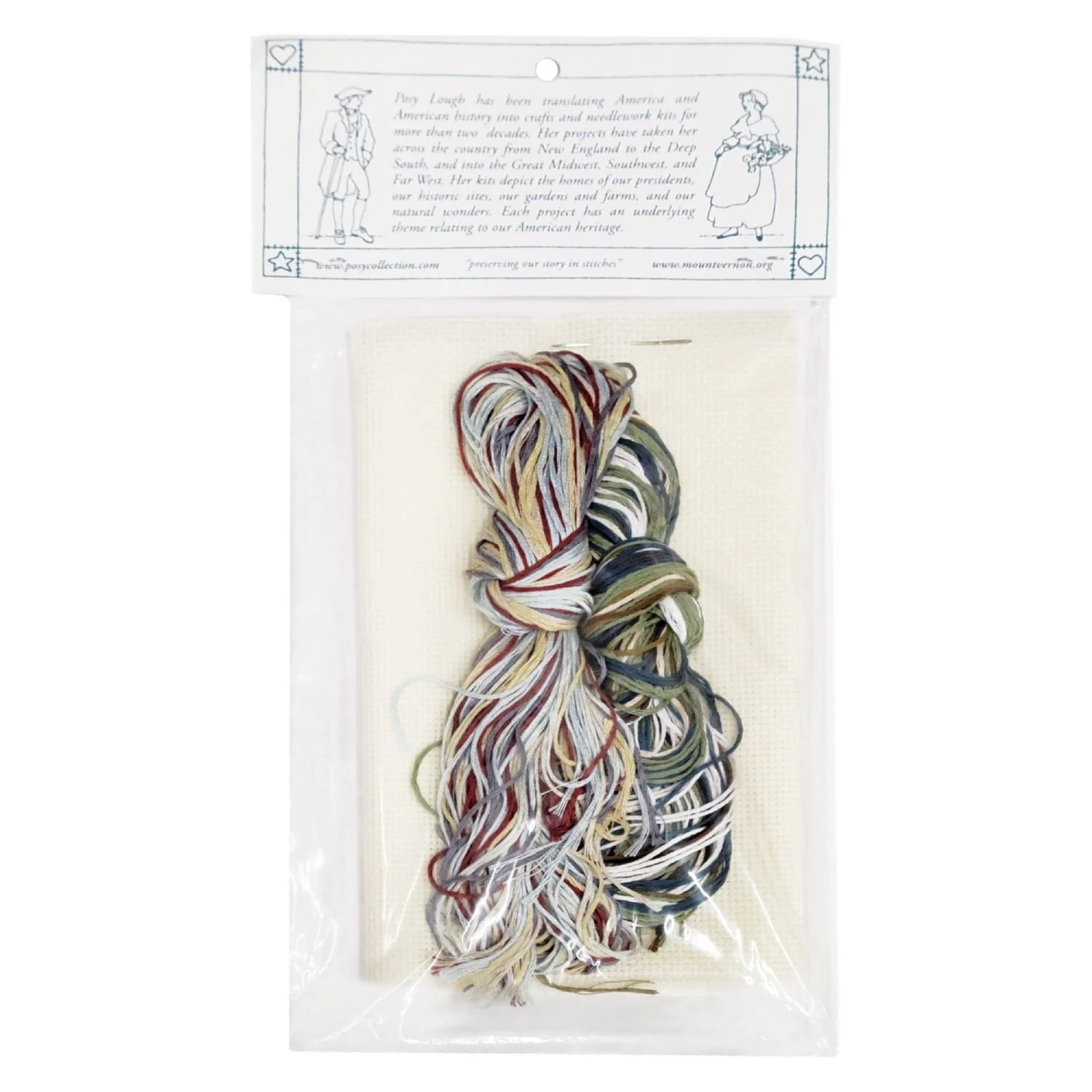 Mount Vernon Mansion Shell Border - Cross Stitch Kit - Image 3