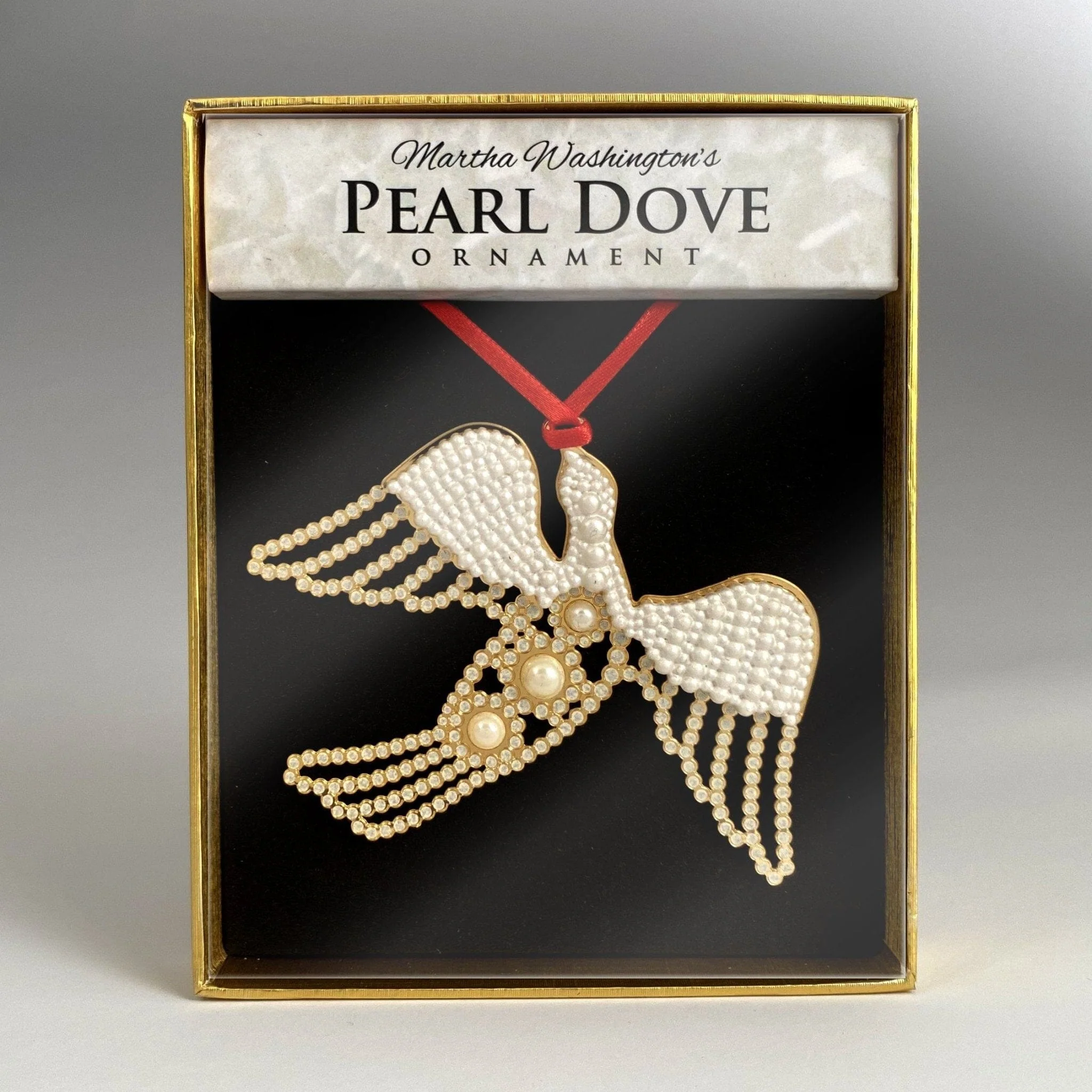 Martha's Pearl Dove Ornament - Image 4