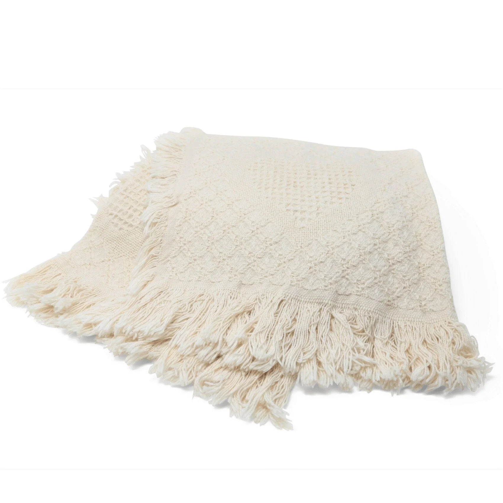 Heart Motif Throw - Made In USA - Image 3