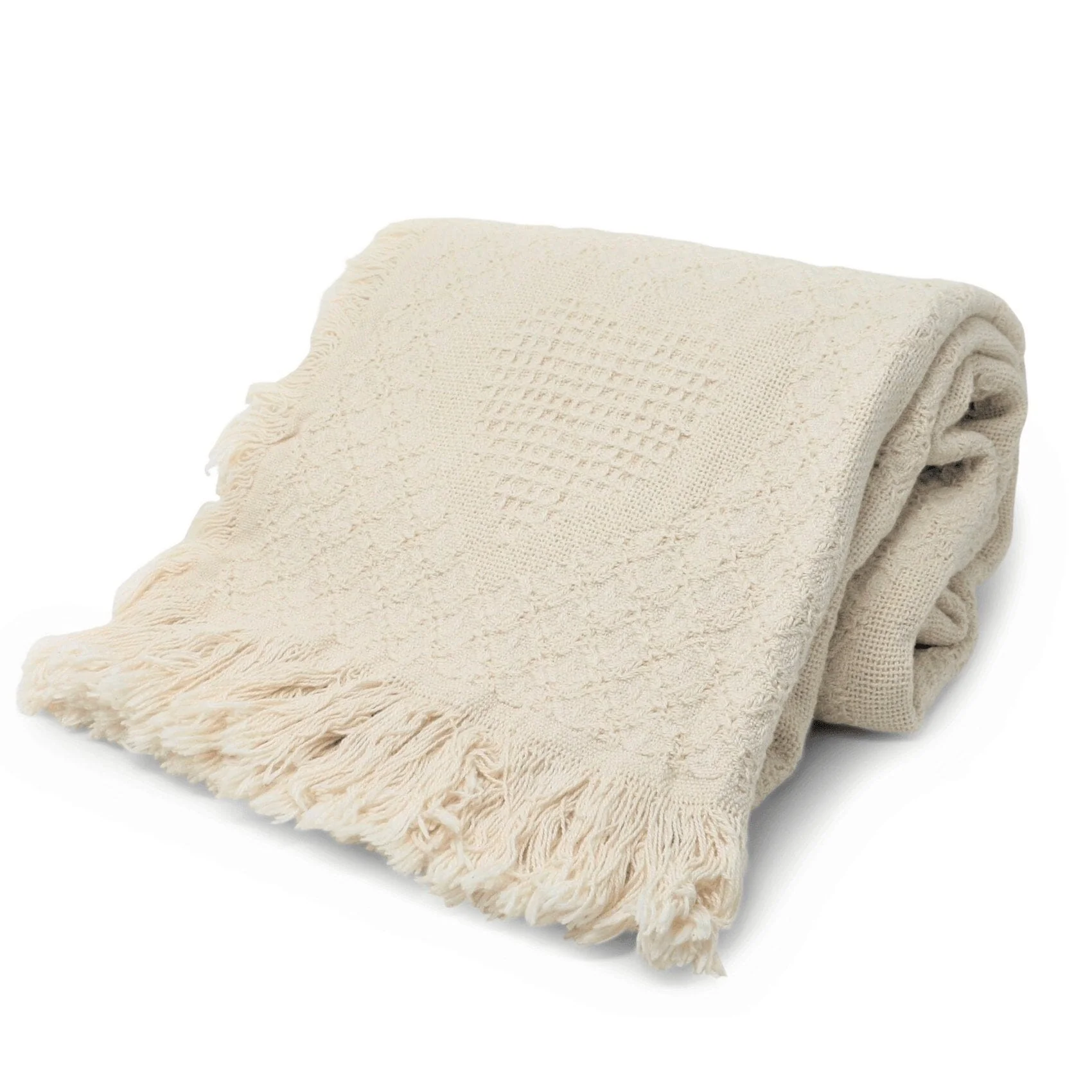 Heart Motif Throw - Made In USA - Image 4