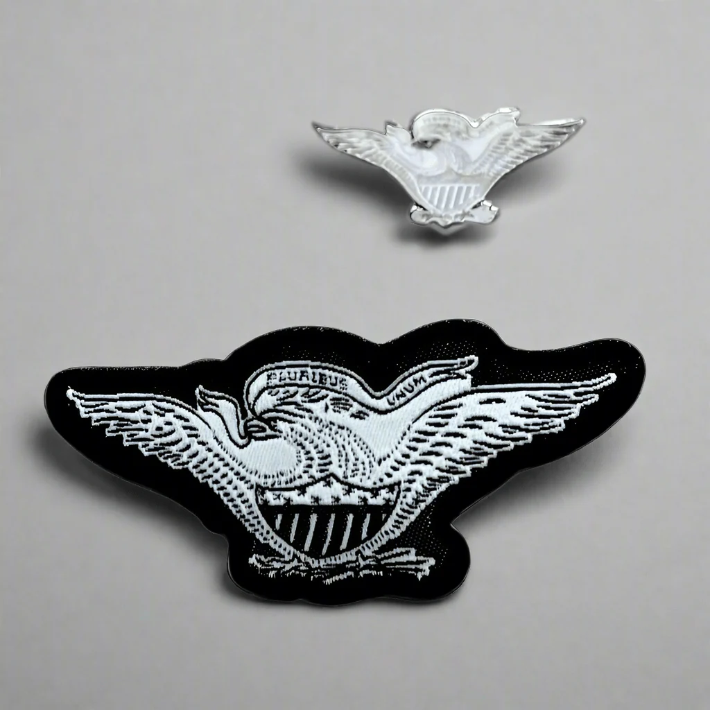 American Eagle Patch and Lapel Pin - Image 3