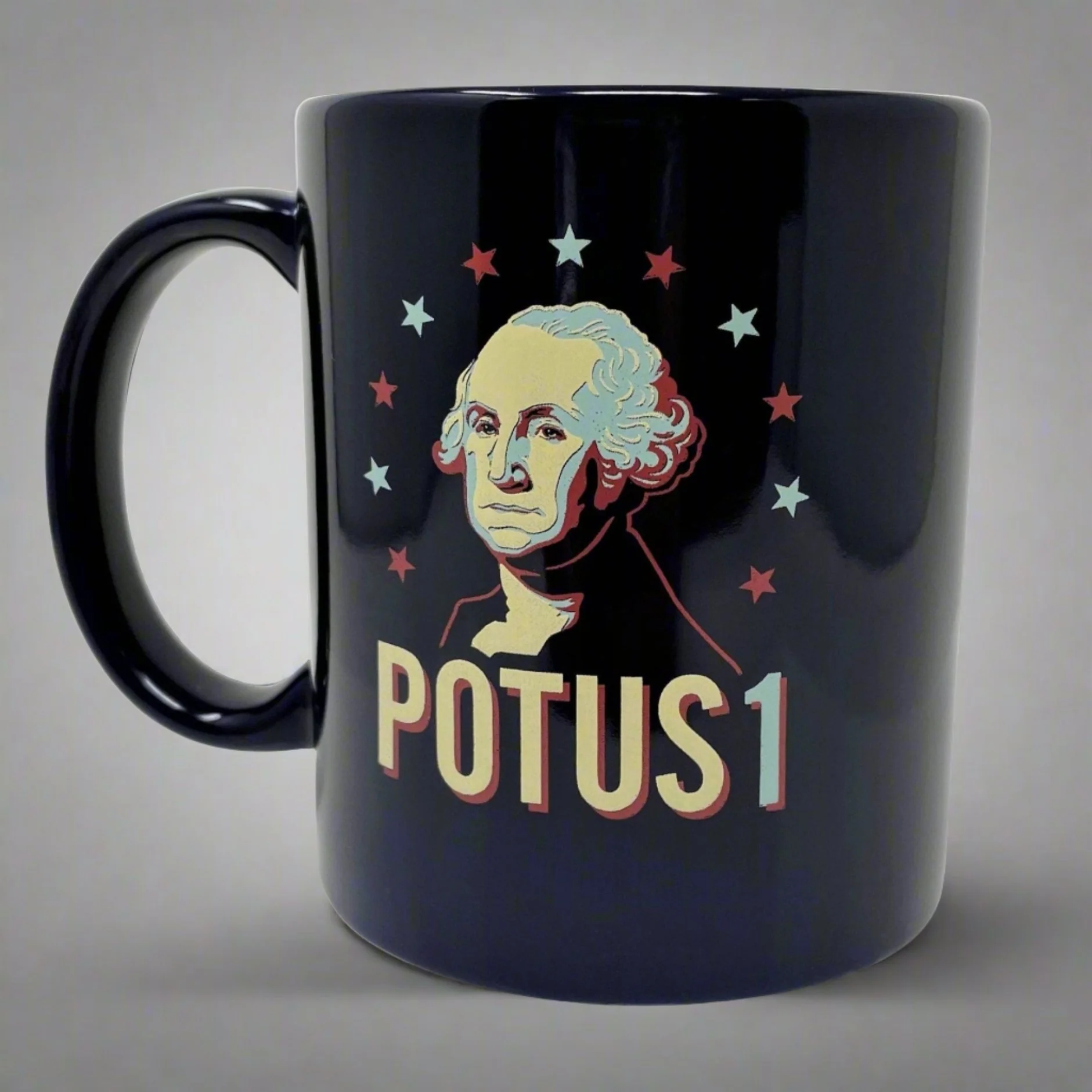 POTUS 1 Cobalt Mug - Image 5