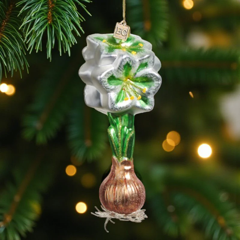 Amaryllis Bulb Ornament- Assorted Colors - Image 2