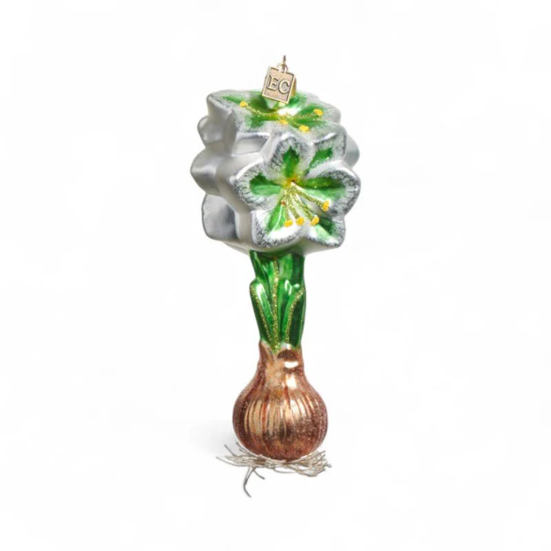 Amaryllis Bulb Ornament- Assorted Colors - Image 4
