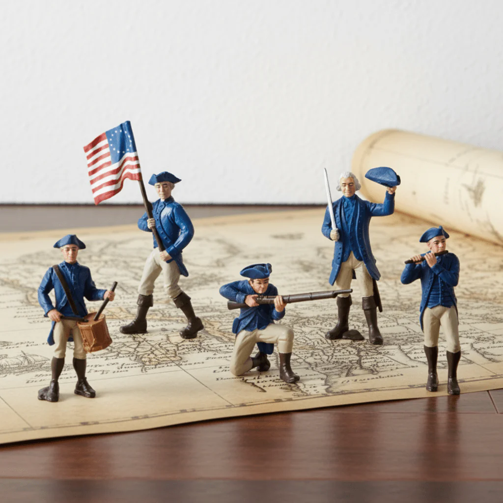American Revolution American Soldiers Miniatures
