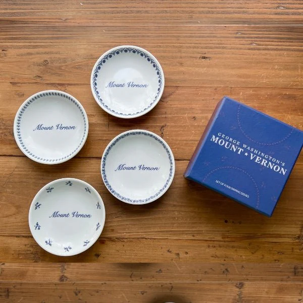 Mount Vernon - Ceramic Dipping Dishes Set/4 - Image 3