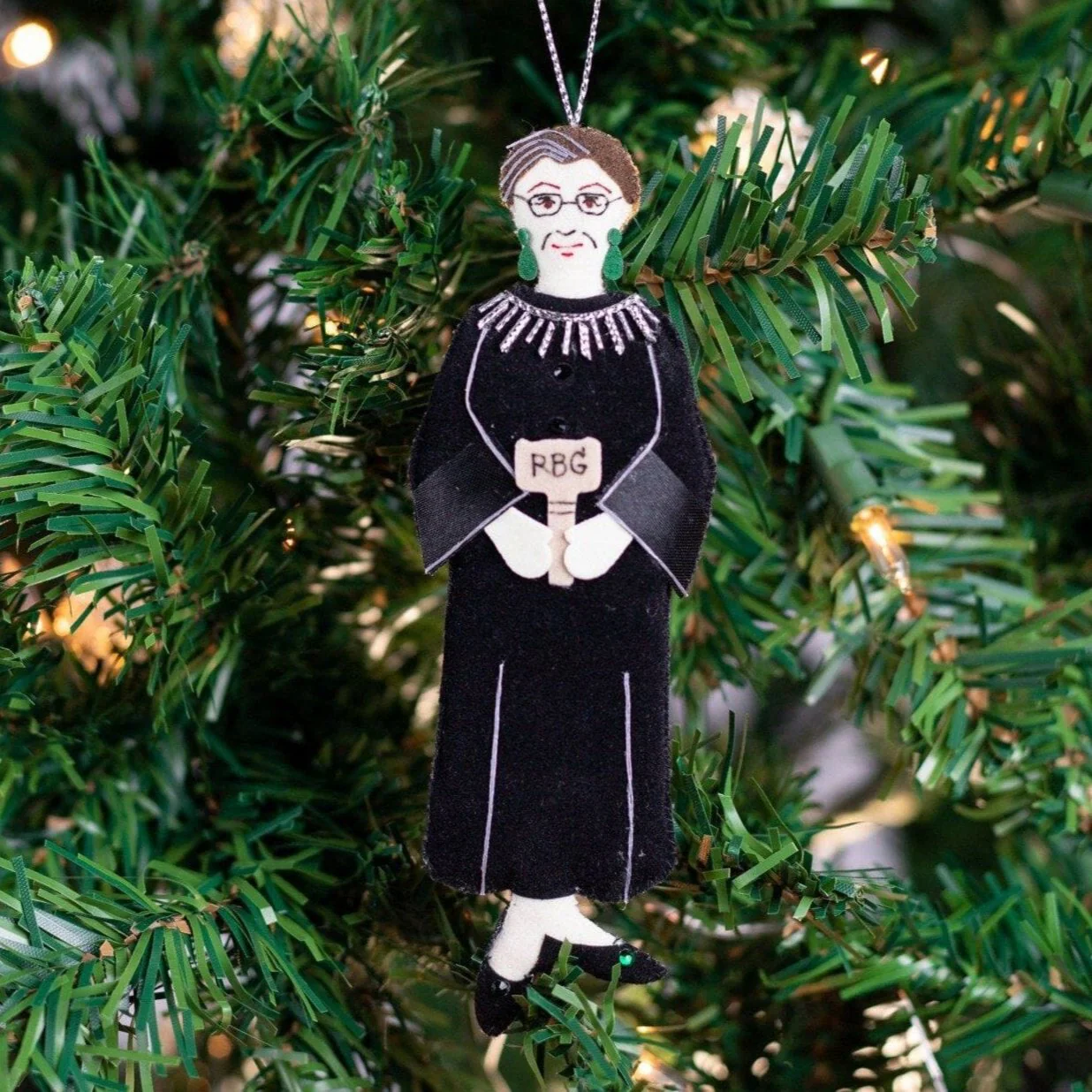 Ruth Bader Ginsburg Ornament - Image 2