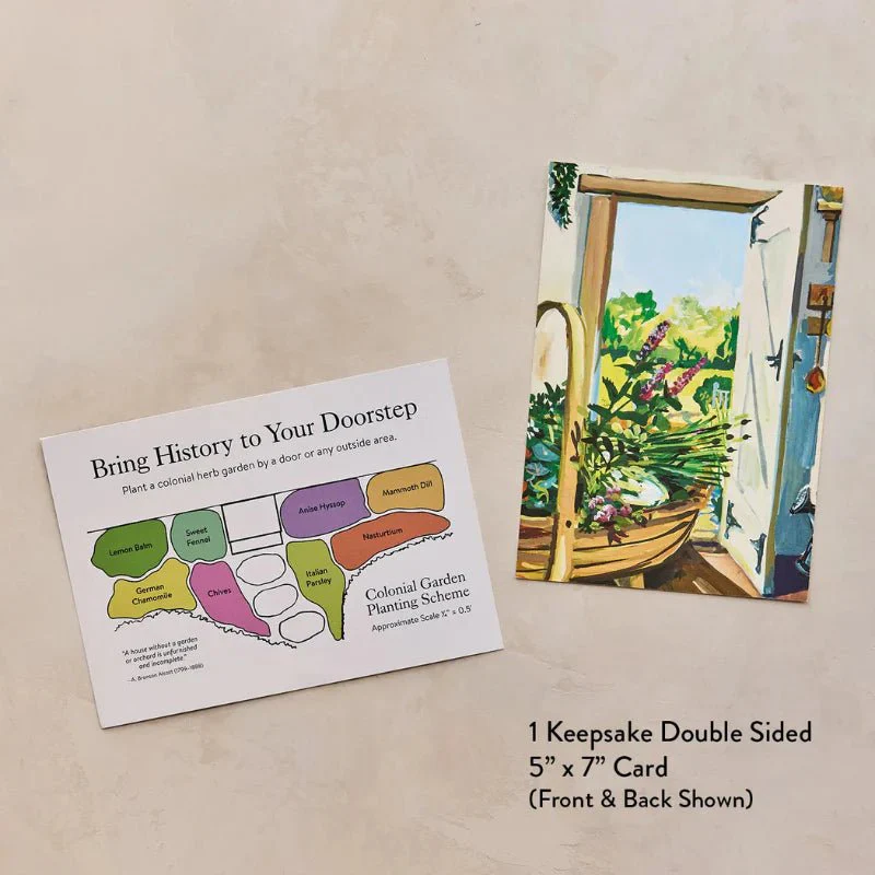 Colonial Dooryard Herb Garden Seed Kit – America’s 250th Anniversary - Image 7