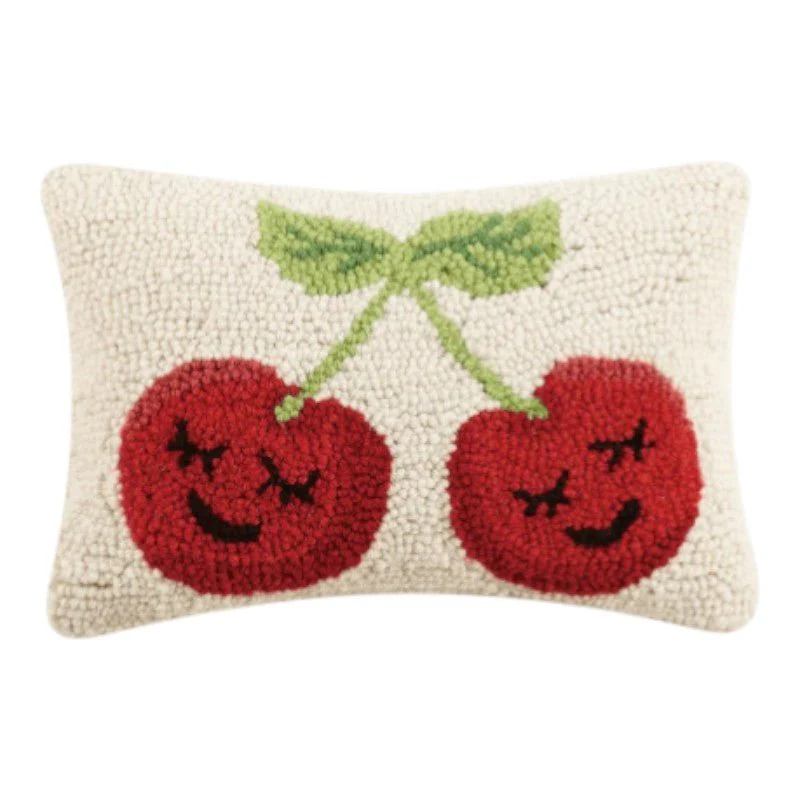 Smiling Cherry Hook Pillow - Image 3