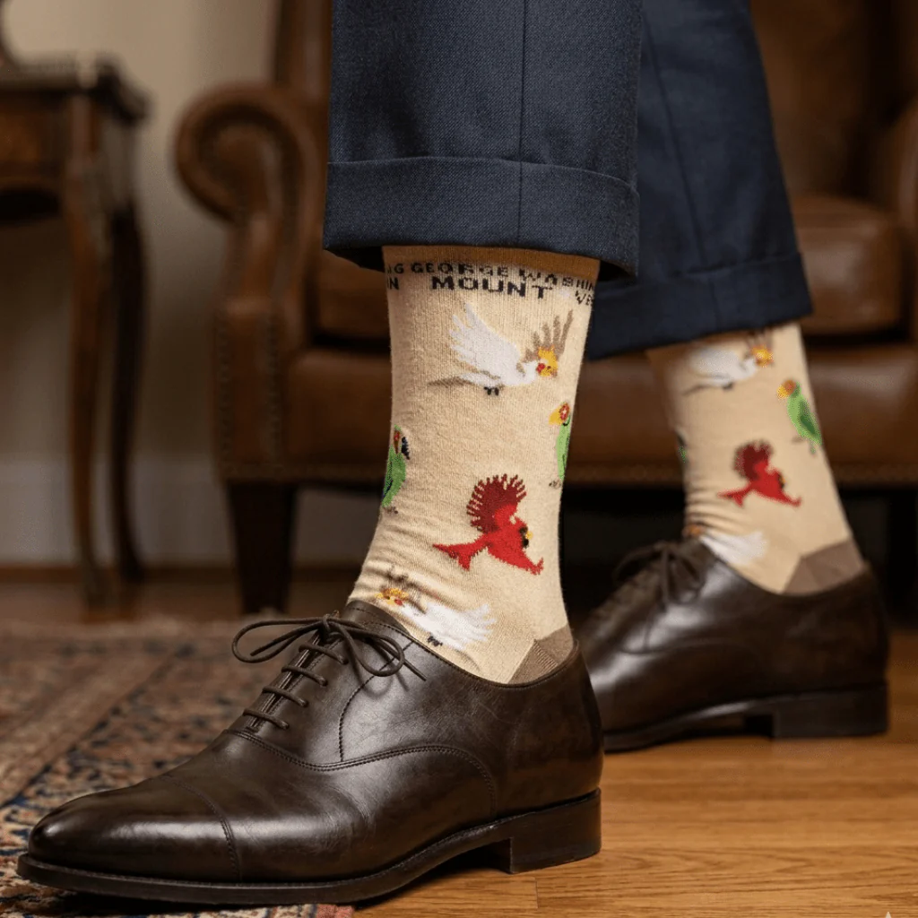 Birds of Mount Vernon Socks - Image 2