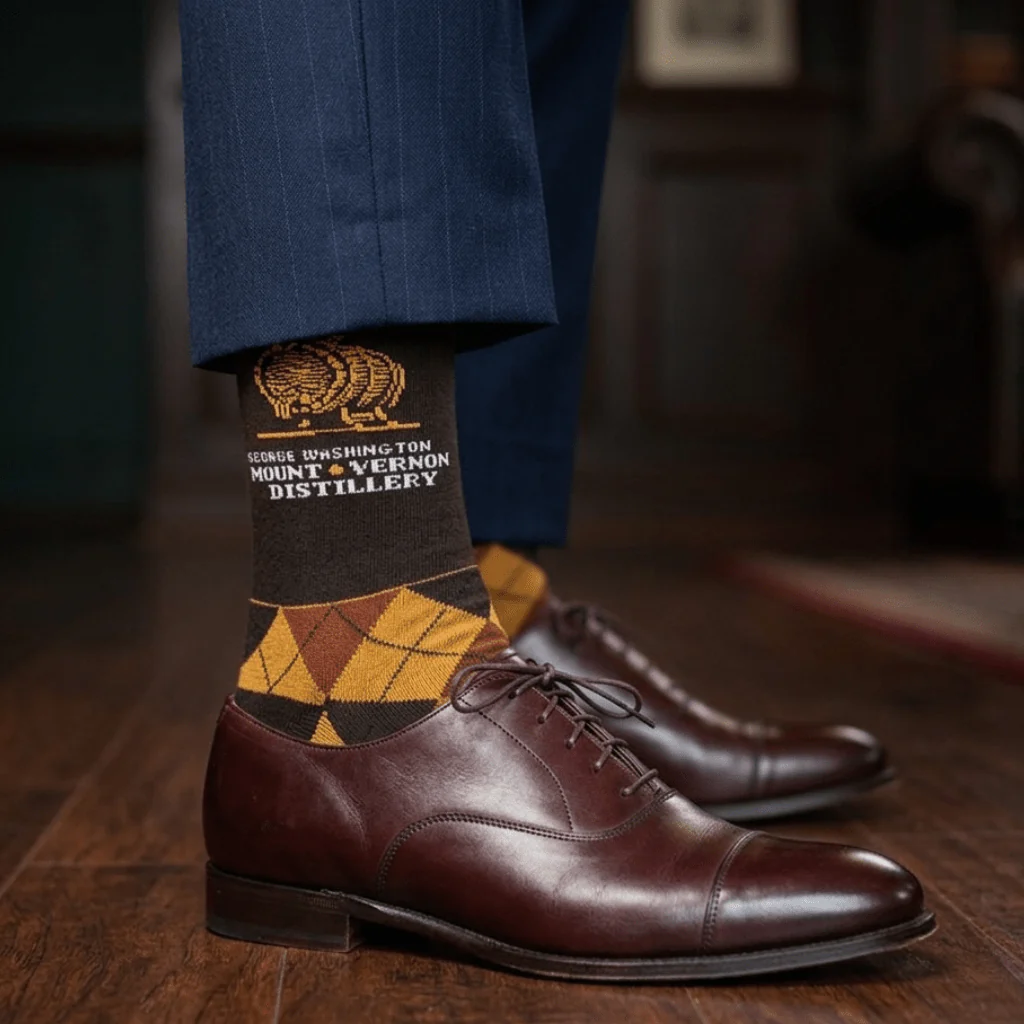 George Washington Distillery Socks - Image 2