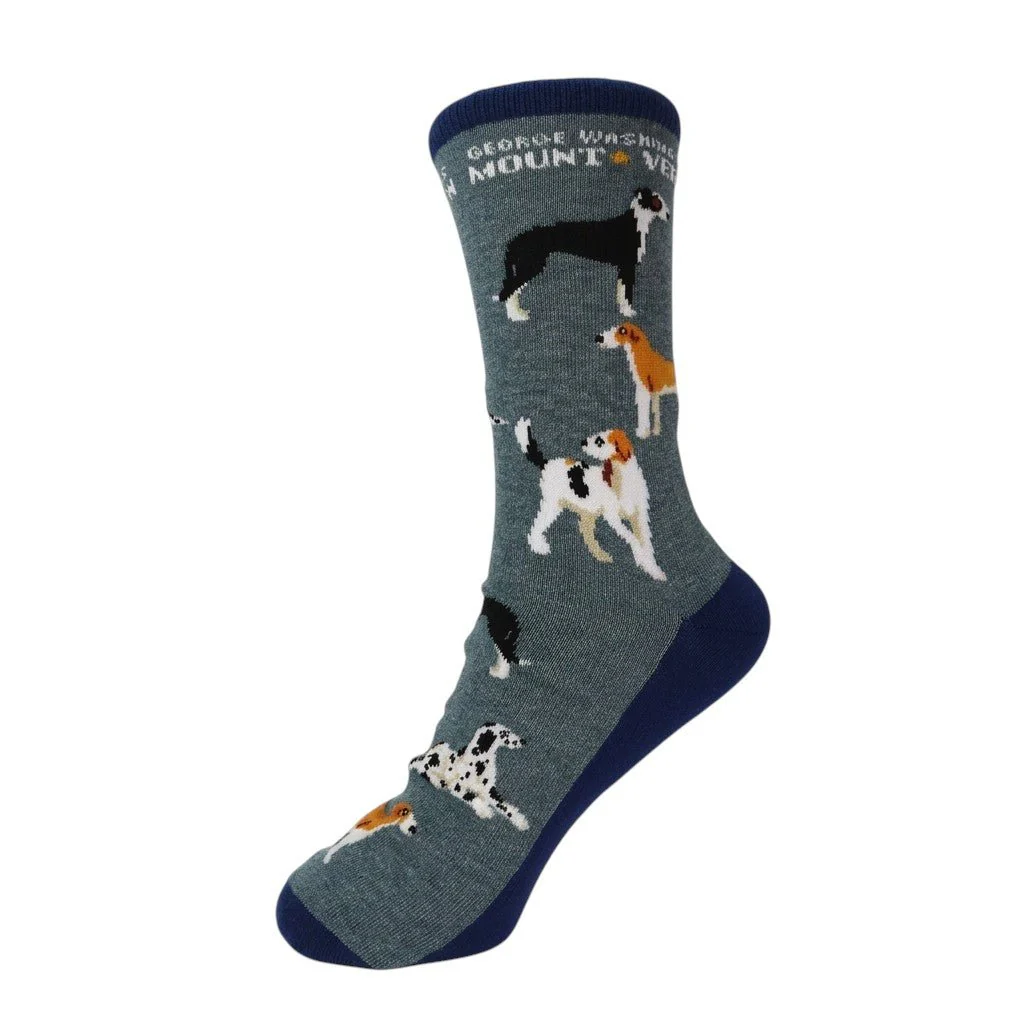 Dogs of Mount Vernon Socks - Image 2