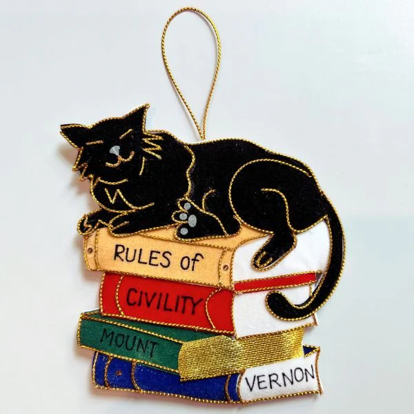 St. Nicolas Cat Ornament - Mount Vernon Exclusive - Image 2