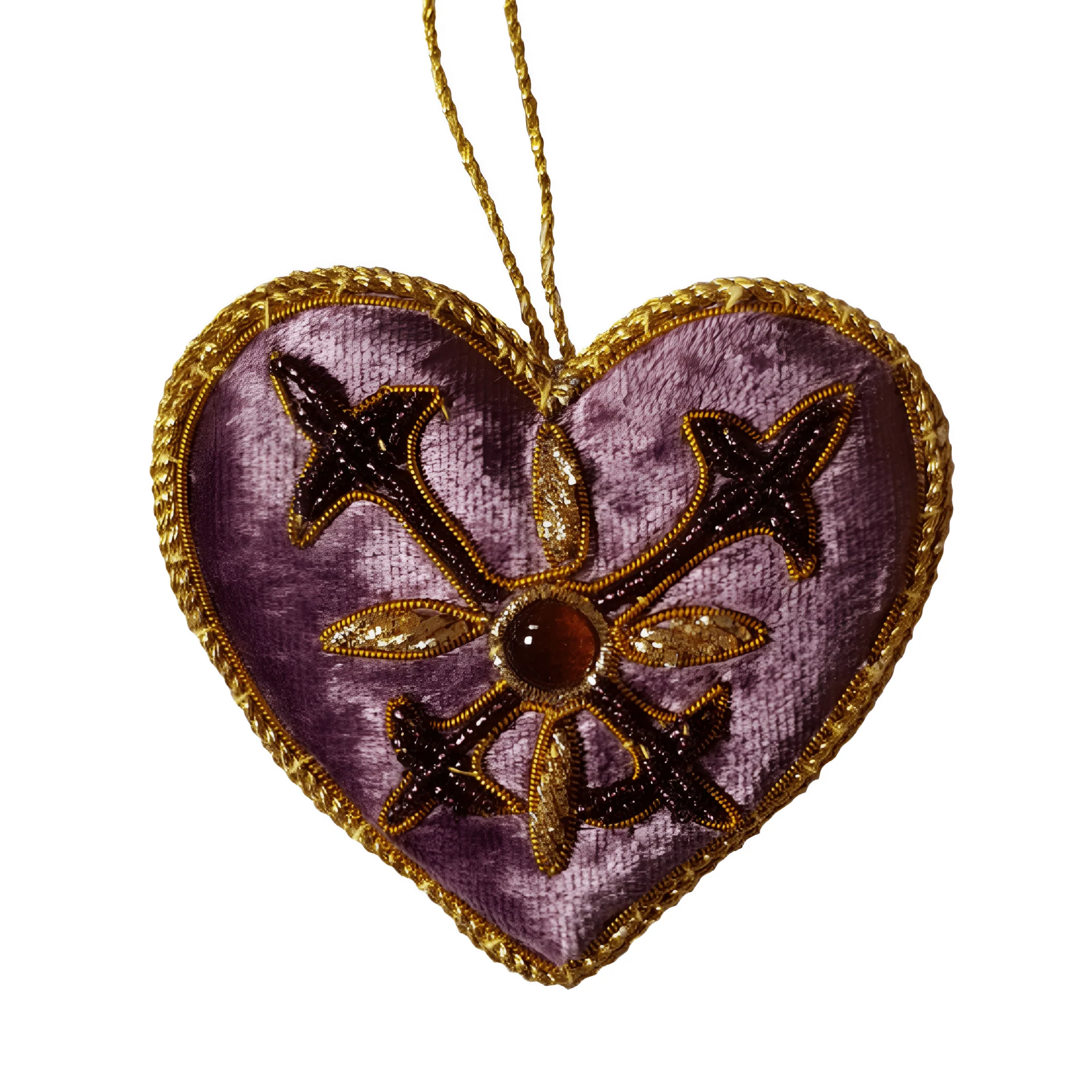 Purple Heart Ornament St. Nicolas - Image 2