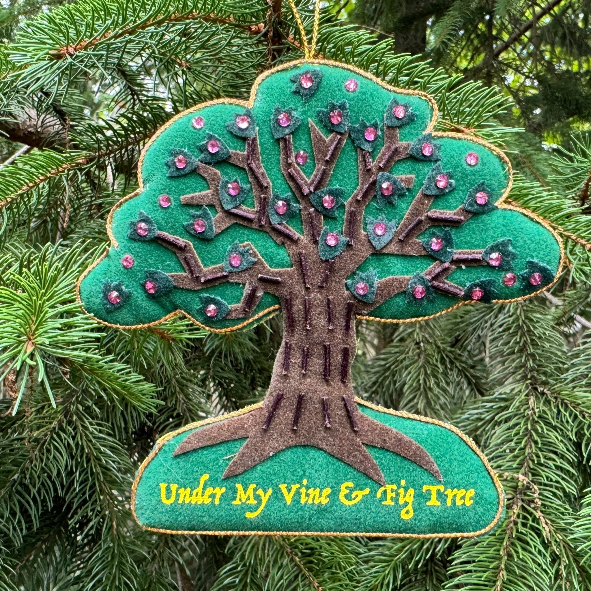 Under My Vine and Fig Tree Ornament - St. Nicolas
