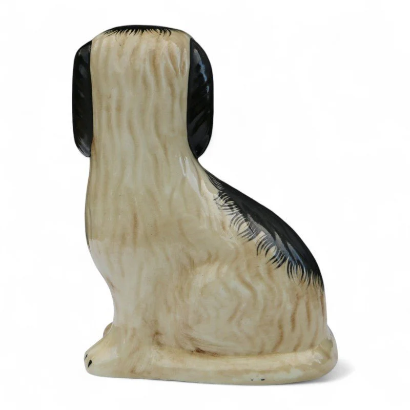 Staffordshire Dog Pair – Black and White - Image 5