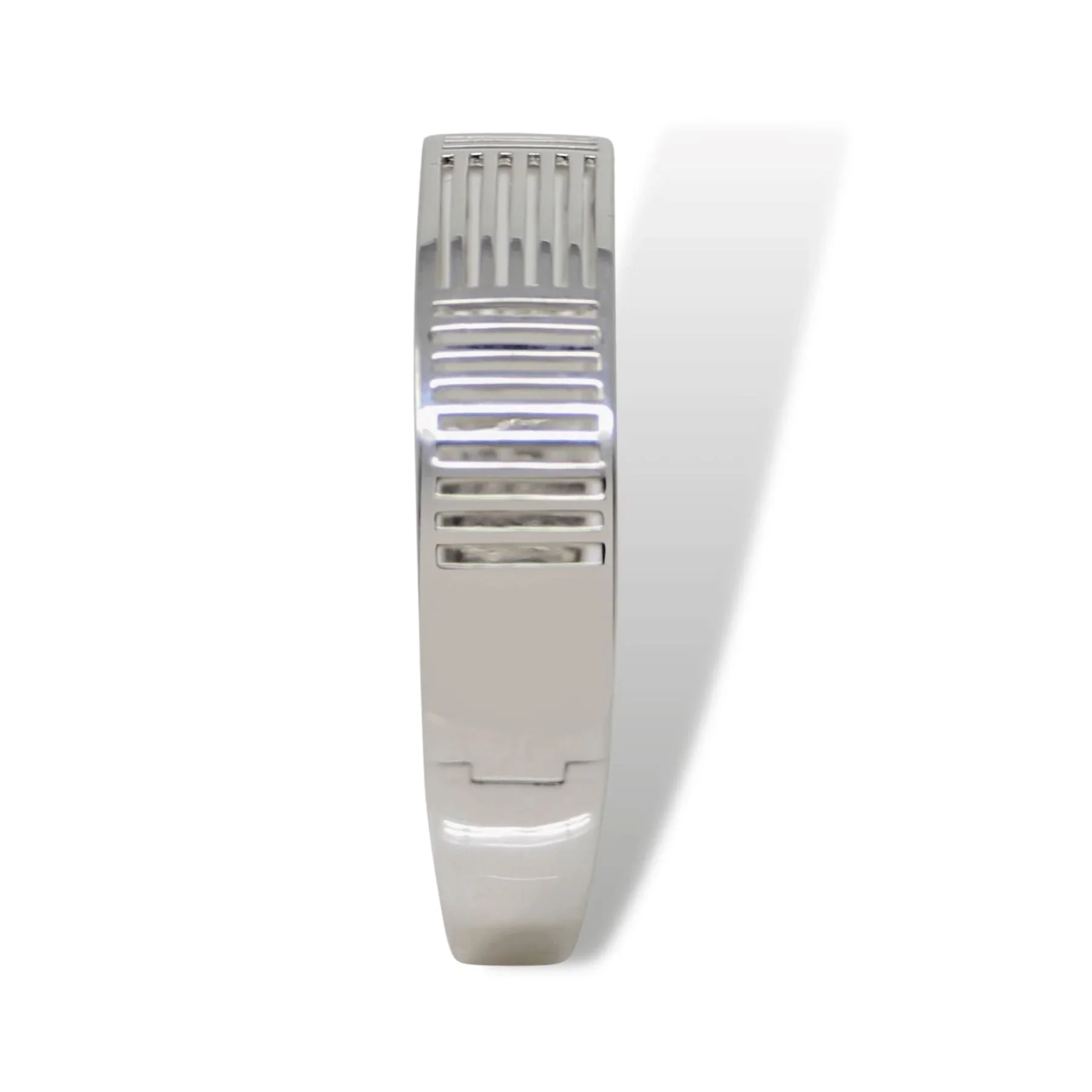 Sterling Silver Shutter Cuff Bracelet - Image 3