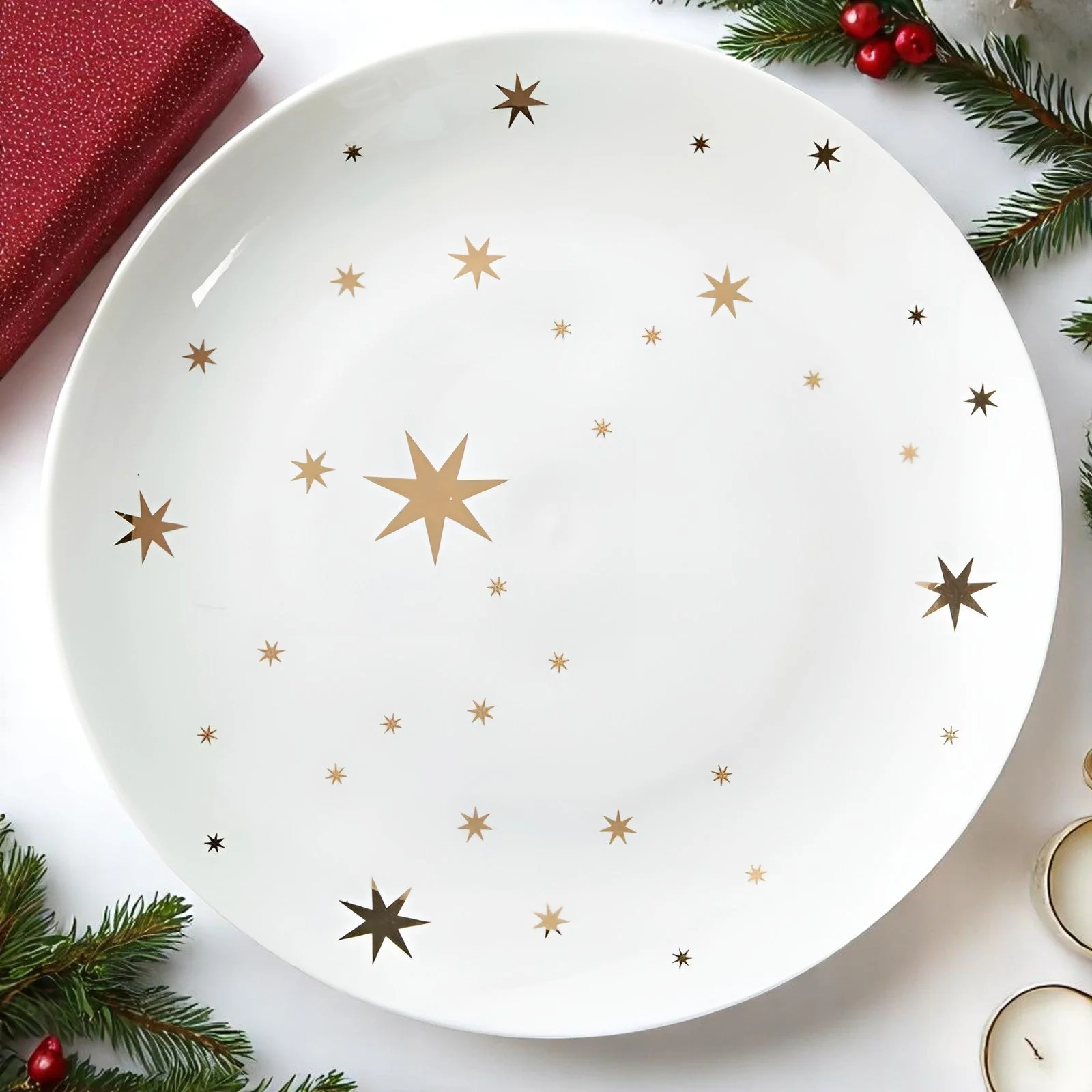Starlight Round Platter