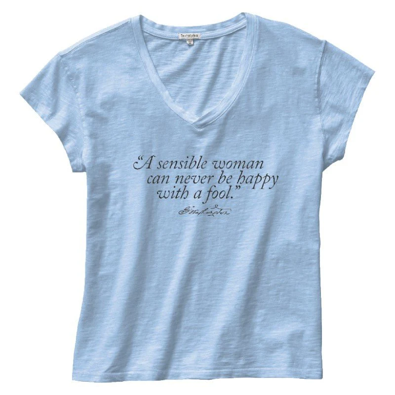 Sensible Woman Fitted T-Shirt- Assorted Colors - Image 4