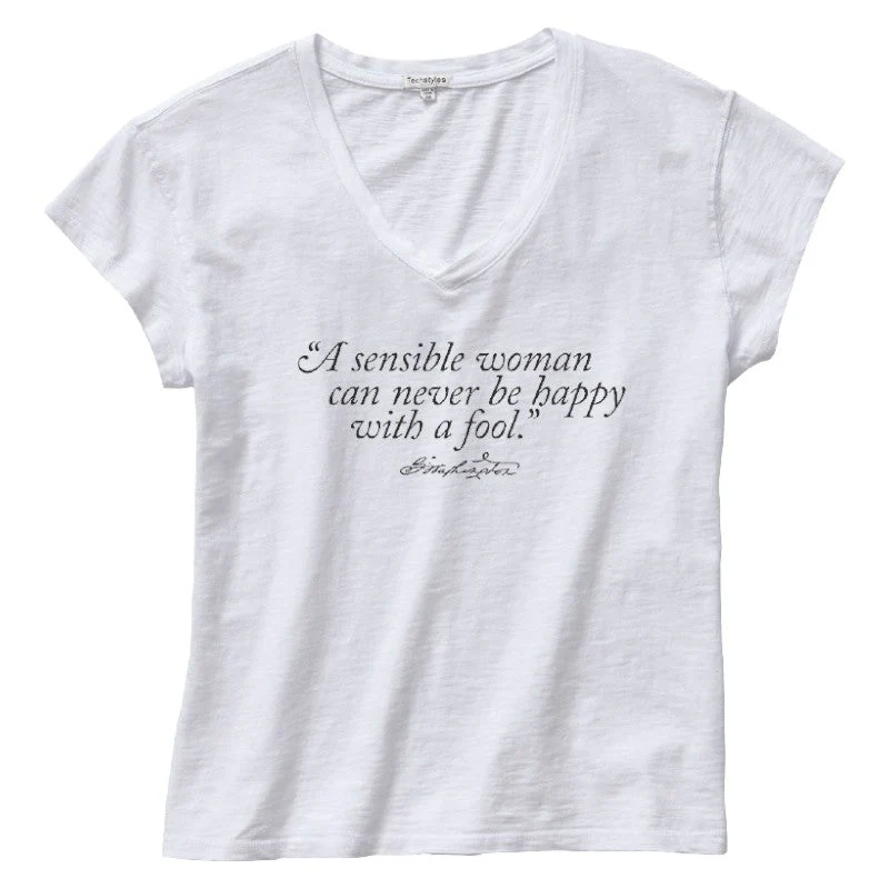 Sensible Woman Fitted T-Shirt- Assorted Colors - Image 7