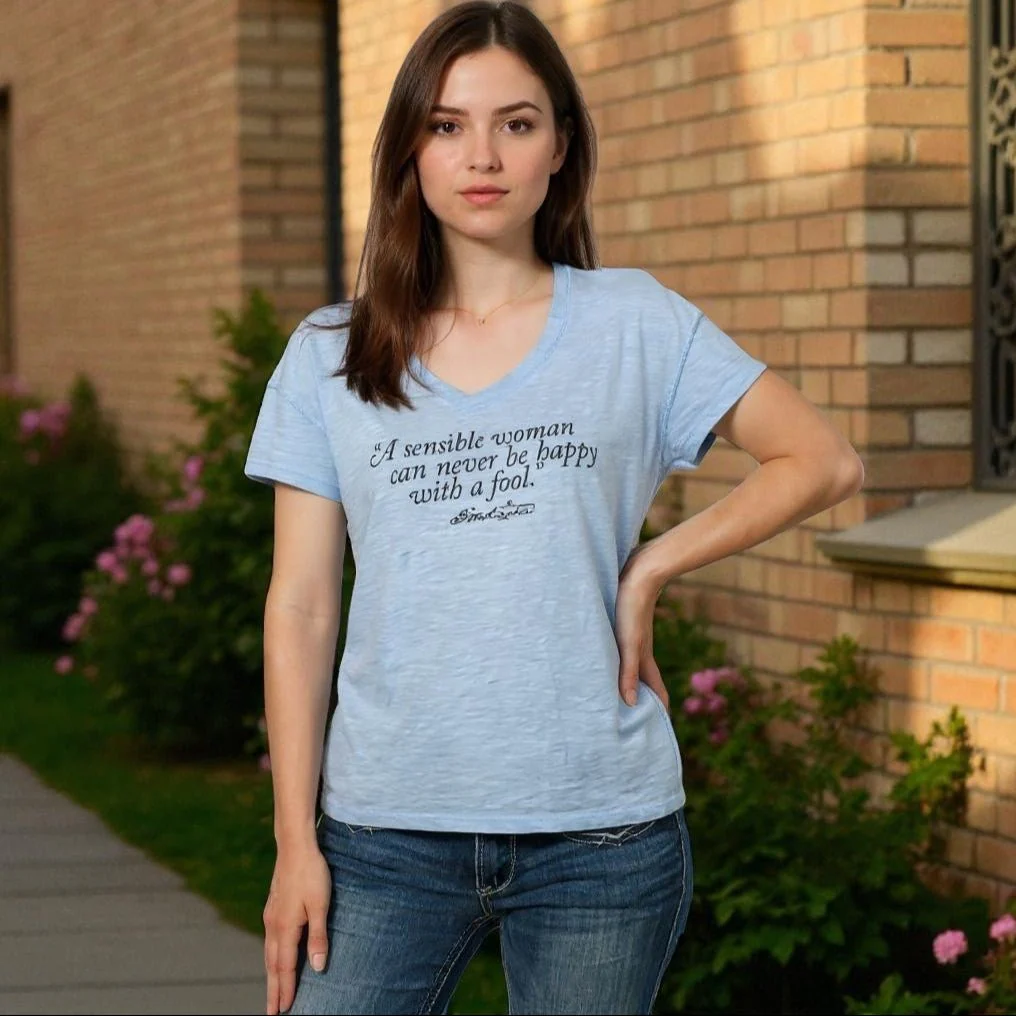 Sensible Woman Fitted T-Shirt- Assorted Colors - Image 8