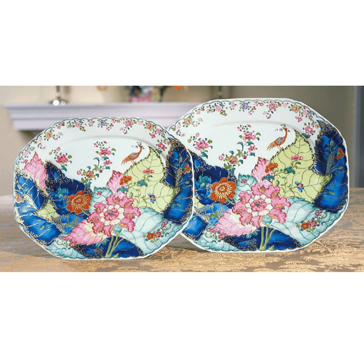 Tobacco Leaf 15.5” Platter - Image 3