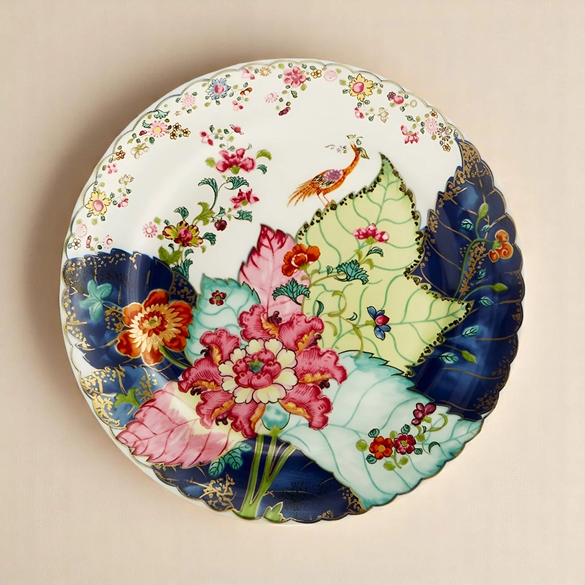 Tobacco Leaf Dessert Plate - Image 3