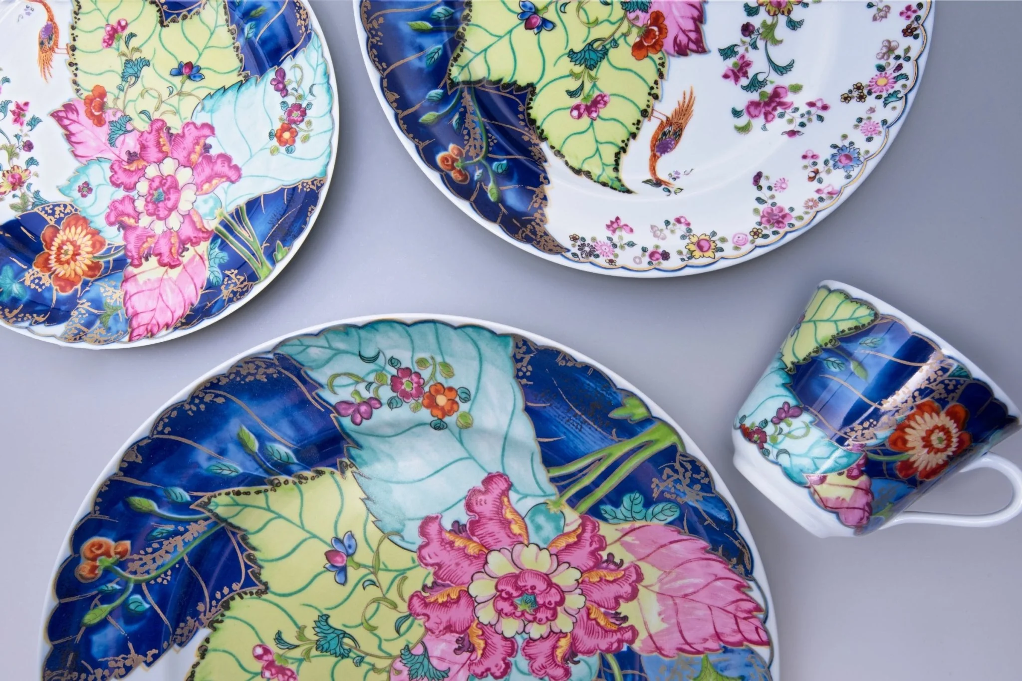 Tobacco Leaf Dessert Plate - Image 4