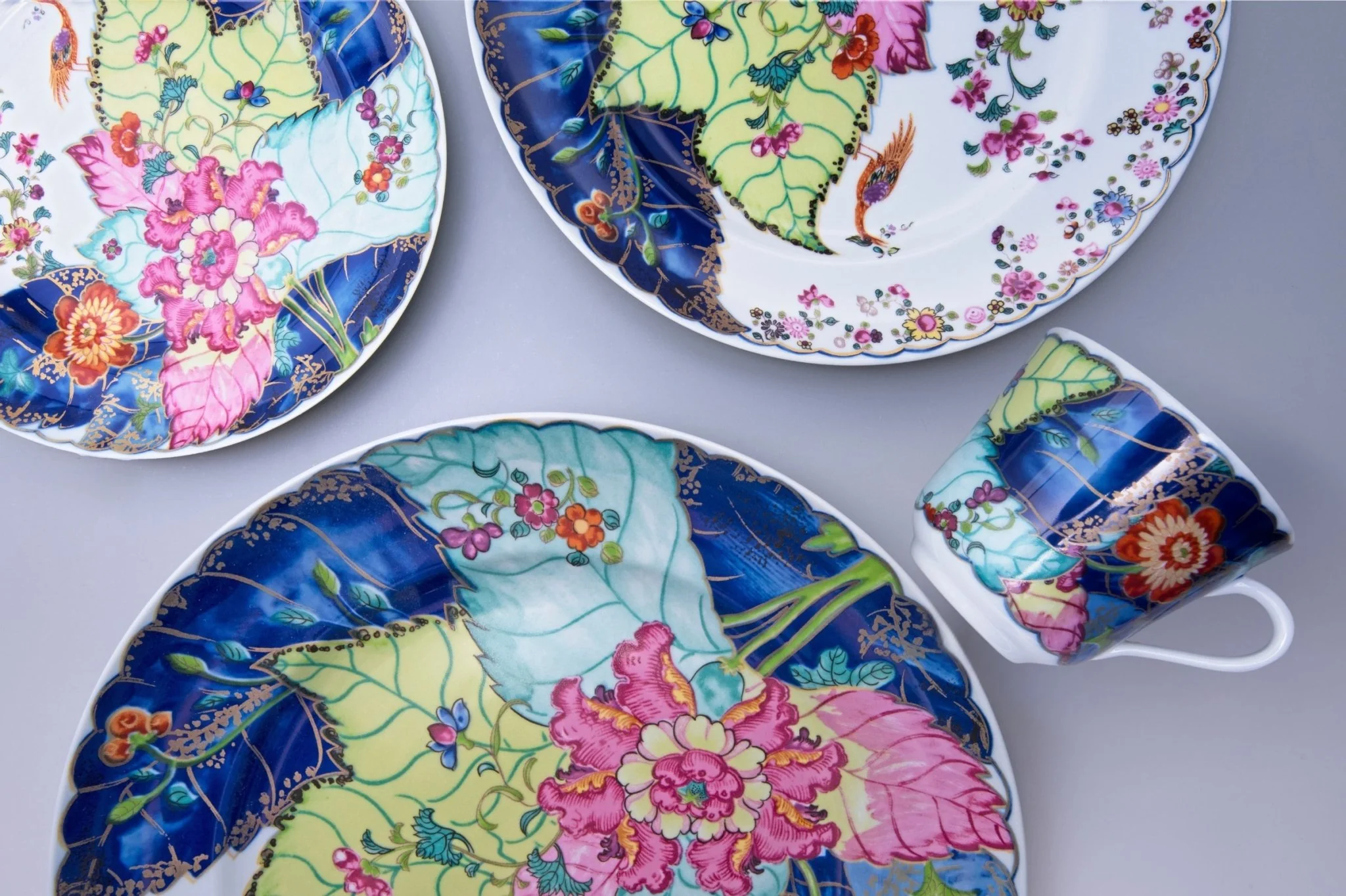 Tobacco Leaf Dessert Plate - Image 5
