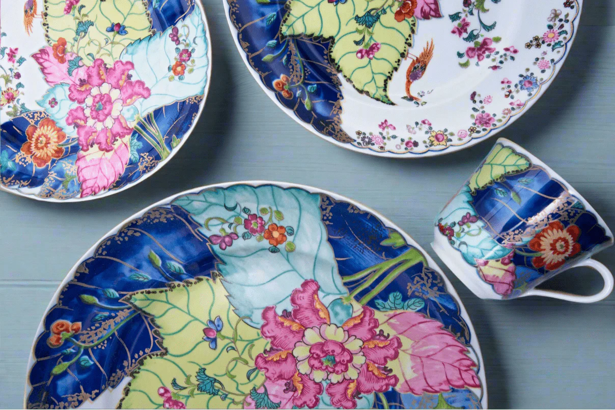 Tobacco Leaf Dessert Plate - Image 7