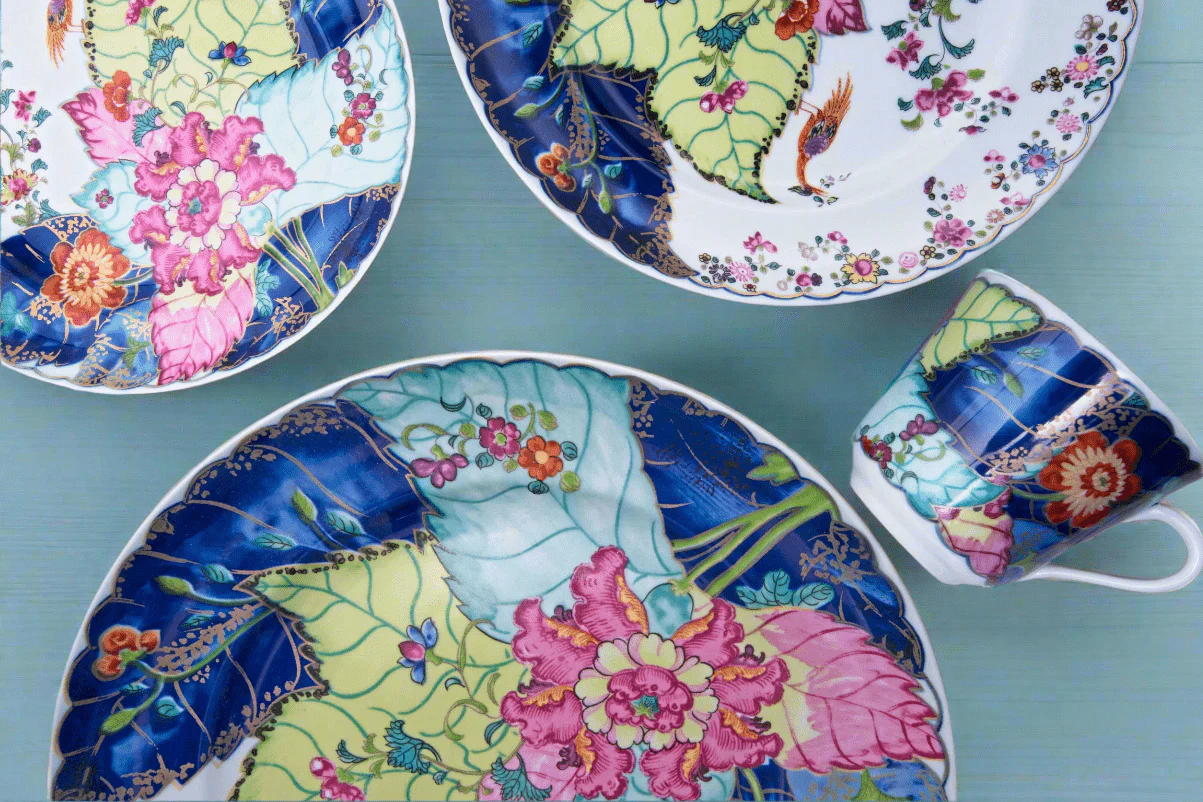 Tobacco Leaf Dessert Plate - Image 9