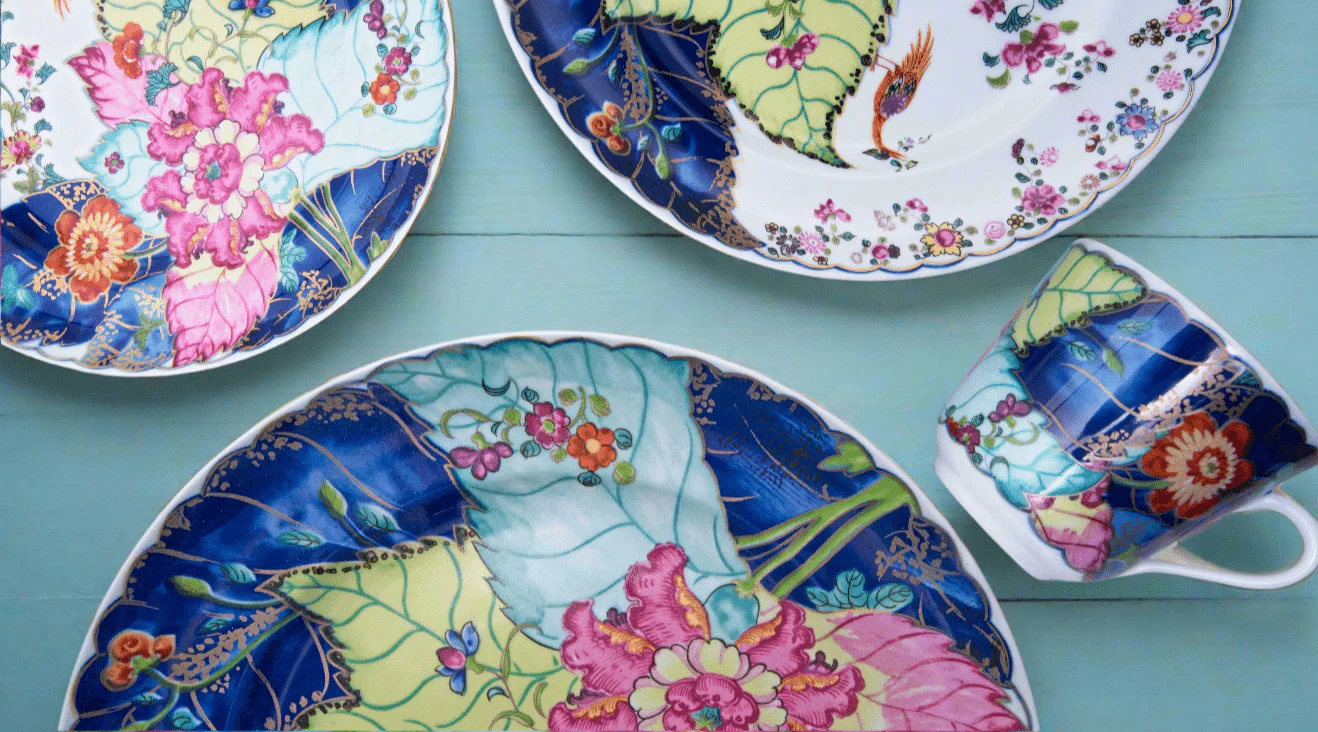 Tobacco Leaf Dinner Plate - Image 3